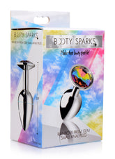 Rainbow Prism Gem Small Anal Plug for Colorful Intimate Play > Anal Range > Jewel Butt Plugs